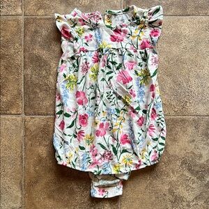 Old Navy 18-24 month Floral Baby Romper